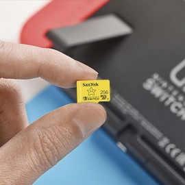 Карта памяти MicroSD SanDisk 256GB for Nintendo Switch (SDSQXAO-256G-GNCZN) 