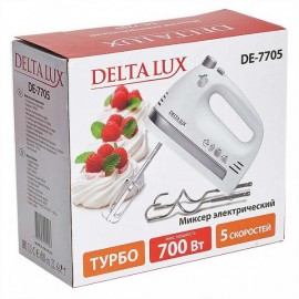 Миксер Delta Lux DE-7705 White