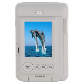 Мульти-функциональный фотоаппарат Fujifilm Instax Mini Liplay Stone White Bundle 