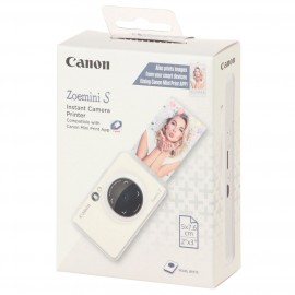 Мульти-функциональный фотоаппарат Canon Zoemini S Pearl White (ZV-123-PW)