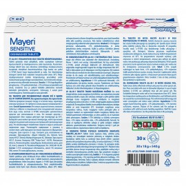 Моющее средство для посудомоечной машины Mayeri Sensitive ЭКО таблетки ALL in ONE 30 шт.