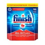 Моющее средство для посудомоечной машины Finish All in 1 Max Super Charged 100табл.