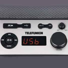 Музыкальный центр Mini Telefunken TF-PS2201 Black