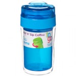 Контейнер для продуктов Sistema To-Go Twist 'n' Sip Coffee 315мл Blue (21477)