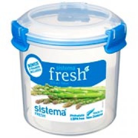 Контейнер для продуктов Sistema Round Fresh 700мл Marine Blue (921370)