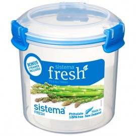 Контейнер для продуктов Sistema Round Fresh 700мл Marine Blue (921370) 