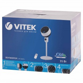 Вентилятор напольный Vitek VT- 2074