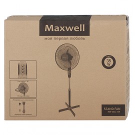 Вентилятор напольный Maxwell MW-3546 BK