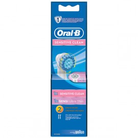 Насадка для зубной щетки Oral-B Braun Sensetive Clean EB17S+Sensi Ultra Thin EB60