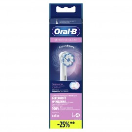 Насадка для зубной щетки Oral-B EB60-4 Sensitive Clean