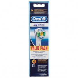 Насадка для зубной щетки Oral-B Braun EB18 3D White 3+1шт.