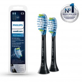 Насадки для эффективного удаления налета Philips Sonicare C3 Premium Plague Defense HX9042/33 2 шт 