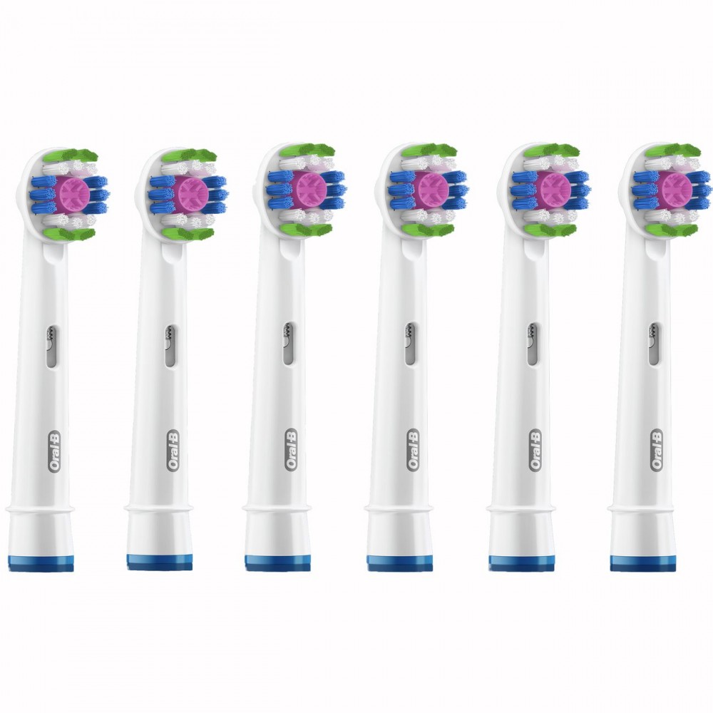 Насадка для зубной щетки Oral-B EB18pRB-6 3D White