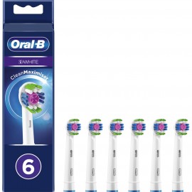 Насадка для зубной щетки Oral-B EB18pRB-6 3D White 