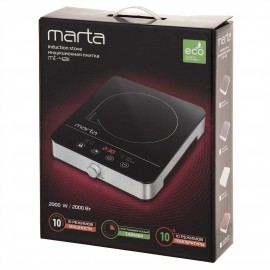 Электроплитка Marta MT-4211 black pearl