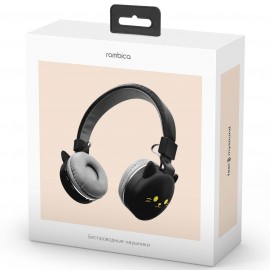 Наушники накладные Bluetooth Rombica MySound BH-20 1C Black cat (BH-N021)