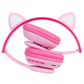 Наушники накладные Bluetooth Rombica MySound BH-18 2C Pink (BH-N016)