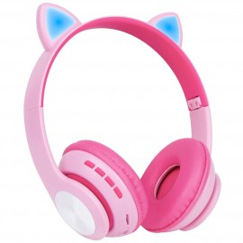 Наушники накладные Bluetooth Rombica MySound BH-18 2C Pink (BH-N016)