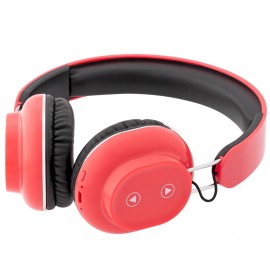 Наушники накладные Bluetooth InterStep SBH-350 Touch Red 