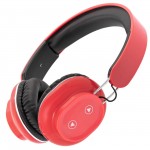 Наушники накладные Bluetooth InterStep SBH-350 Touch Red