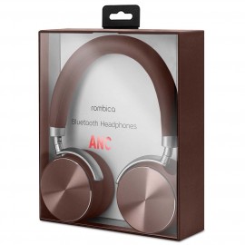 Наушники накладные Bluetooth Rombica MySound BH-13 Brown ANC