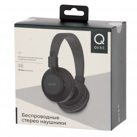 Наушники накладные Bluetooth QUB STN-320 Black