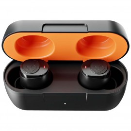 Наушники внутриканальные Bluetooth Skullcandy JIB Black/Orange (S2JTW-P749)