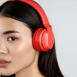 Наушники накладные Bluetooth Rombica MySound BH-16 Red