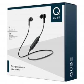 Наушники внутриканальные Bluetooth QUB BTE-002 Black