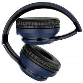 Наушники Bluetooth Hoco с микрофоном W28 Journey, синие (23062)