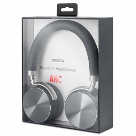 Наушники накладные Bluetooth Rombica MySound BH-13 Gray ANC