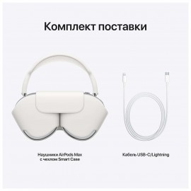 Наушники накладные Bluetooth Apple AirPods Max Silver (MGYJ3RU/A)