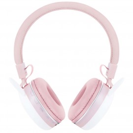 Наушники накладные Bluetooth Rombica mysound BH-20 4C Pink/White 