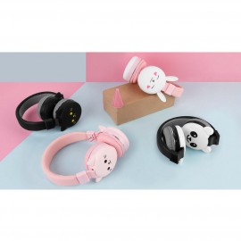 Наушники накладные Bluetooth Rombica mysound BH-20 4C Pink/White