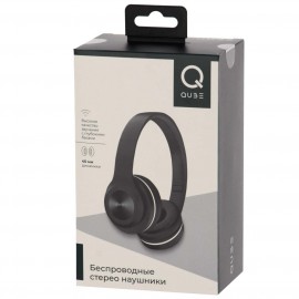 Наушники накладные Bluetooth QUB STN-310 Black