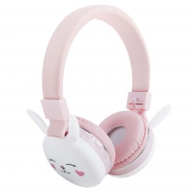 Наушники накладные Bluetooth Rombica mysound BH-20 4C Pink/White