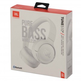 Наушники накладные Bluetooth JBL Tune510BT White (JBLT510BTWHT)