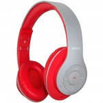 Наушники накладные Bluetooth QUB STN-260 Grey/Red