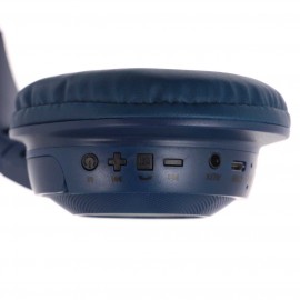 Наушники накладные Bluetooth W.O.L.T. STN-340 blue