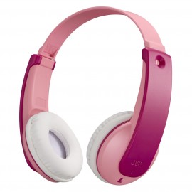 Наушники для детей JVC KIDS Bluetooth Pink (HA-KD10W-P-E)