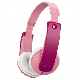 Наушники для детей JVC KIDS Bluetooth Pink (HA-KD10W-P-E) 