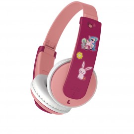 Наушники для детей JVC KIDS Bluetooth Pink (HA-KD10W-P-E)