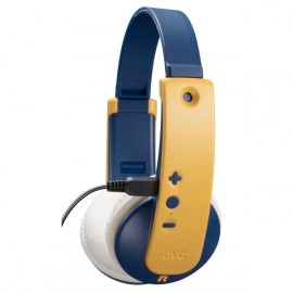 Наушники для детей JVC KIDS Bluetooth Blue/Yellow (HA-KD10W-Y-E)