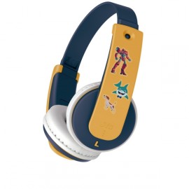 Наушники для детей JVC KIDS Bluetooth Blue/Yellow (HA-KD10W-Y-E)