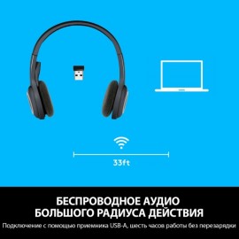 Компьютерная гарнитура Logitech H600 (981-000342)