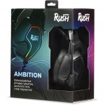 Игровые наушники Smartbuy RUSH AMBITION, RGB Black/Blue (SBHG-6100)