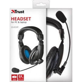 Компьютерная гарнитура Trust QUASAR HEADSET (21661)