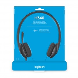 Компьютерная гарнитура Logitech H340 Black (981-000475)