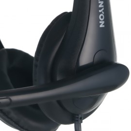 Компьютерная гарнитура Canyon basic PC headset with microphone (CNS-CHSU1B)