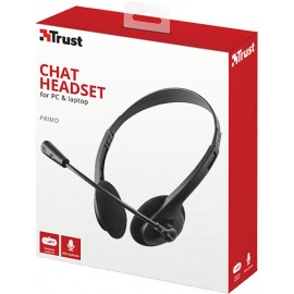 Компьютерная гарнитура Trust PRIMO CHAT HEADSET (21665)